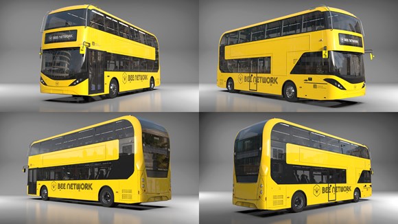 This Is What Manchester’s New Bee Network Buses Will Look Like